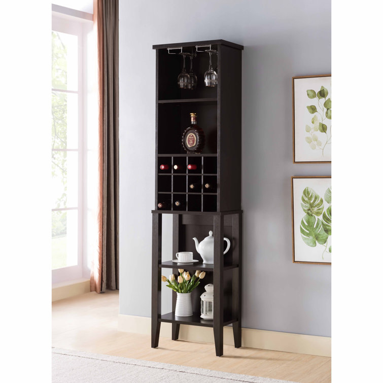 Red Barrel Studio® Free Standing Bar with Wine Storage Wayfair